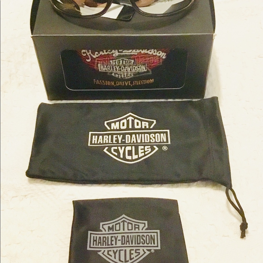Harley Davidson S 61 5 BKGLD-1F Sunglasses Plus...